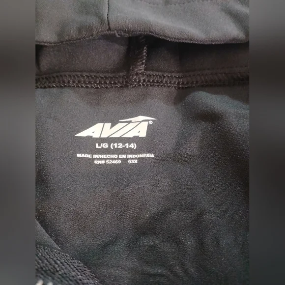 Avia Black and White Hoodie with Gray Snake Pattern - Picture 6 of 9